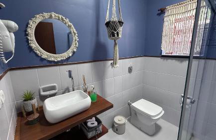 Villa do Aconchego - Casa Decorada para até 6p - Próxima ao Centro - Churrasqueira - Foto 21