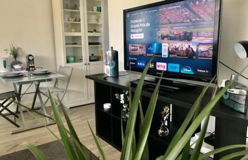 Cosy et lumineux face Seine river - 20 min Paris - Foto 1