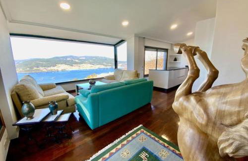 Villa al mar Vista panorámica a la Ria de Vigo - Foto 9