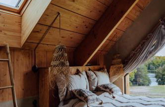 Stodoła naturalnie - wyjątkowy dom z balią na Kaszubach nad jeziorem - Foto 5