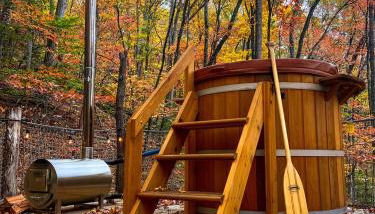 Magical Treehouse Romantic Hot Tub and Sauna - Foto 4