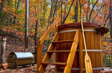 Magical Treehouse Romantic Hot Tub and Sauna - Foto 4