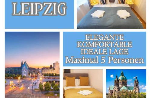 Gemütliche Wohnung in Leipzig Zentrum mit Terrasse - Foto 1