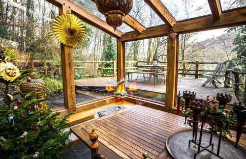 Mellow Mountain Eco Retreat Wales Hot-Tub Sauna - Foto 17