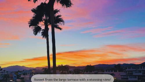 StayatSas Marbella, close to the beach, large 80 m2 terrace, large swimming pools, parking included, 10 minutes from the centre - Foto 4, Garden