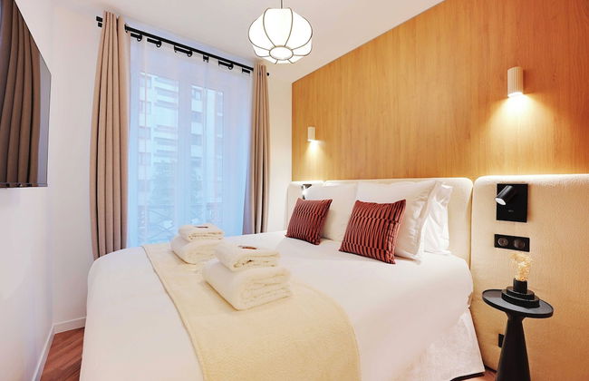 Serene Apartment - 2br/6p - Grenelle/tour Eiffel - Foto 12