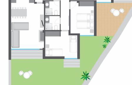 Airy 3br, AC, Garden, 2min Strip, 8min Oura Beach - Foto 49