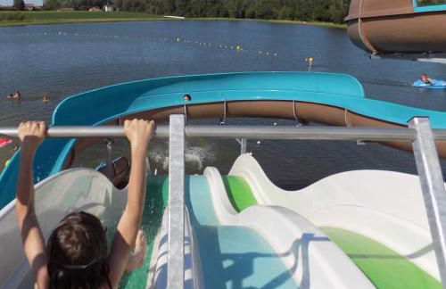 Grand chalet en bois climatisé avec vue sur le lac - Photo 19