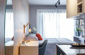 Studio Moderno com Piscina e Academia completa na Cobertura excelente espaço de Coworking Próximo ao Aeroporto de Congonhas e SP Expo - Foto 20