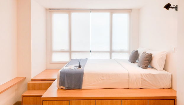 Comfortable Studio At Collins Boulevard Apartment - Foto 4, Habitación