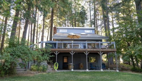 Scotts Flat Lakeside Retreat - Foto 4, Garden, Garden view