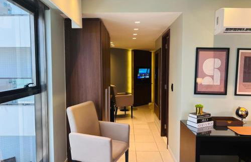 Frente Mar - Beach Class Internacional - Flat Boa Viagem - Foto 34