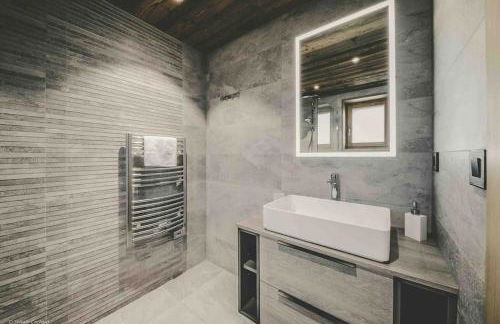 Chalet Familial Le Whymper 5 étoiles SPA Sauna Chatel - Foto 18