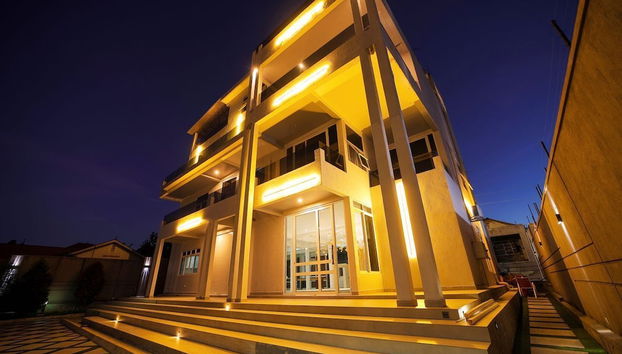 Facciata della struttura