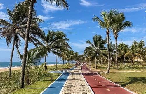 Guarajuba Summer Flat Melhor localização de Guarajuba e melhores Flats Beira Mar de Guarajuba Dispomos de 4 flats decorados no mesmo condomínio Aqui você não precisa de carro para nada Faça tudo à pé - Foto 71