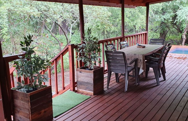 Hout Huisie Wooden House Self Catering Africa Bush Vacation In Marloth Park - Foto 9