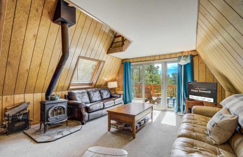 Slope Summit Rustic A-Frame Cabin w Scenic Views - Photo 2