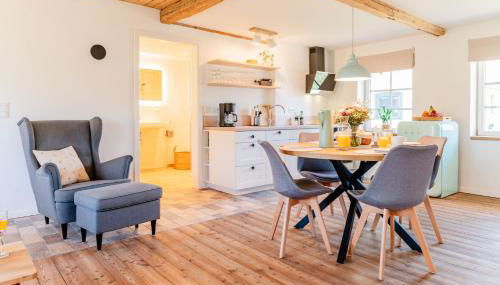 Ferienwohnung Teve - ebenerdig unter Reet & hyggelig mit Kamin - Foto 2