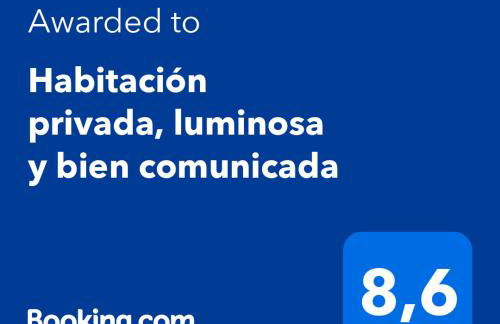 Habitación privada, luminosa y bien comunicada - Foto 1