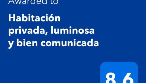 Habitación privada, luminosa y bien comunicada - Foto 1