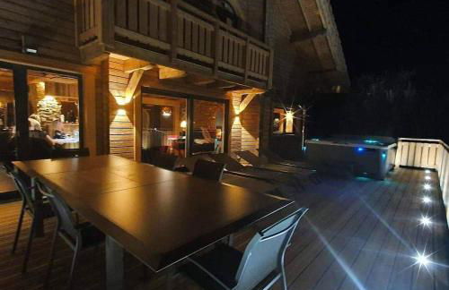 Nouveau Chalet M.META 12 pers sauna,jacuzzi,billard - Foto 5