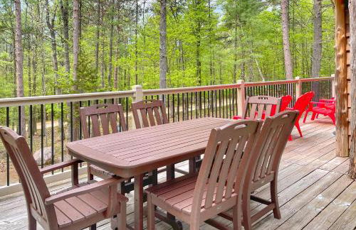 ADK Cabin with Hot Tub, Near Whiteface, Lake Placid, Fire Pit, Game Rm - Foto 64