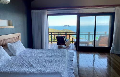 Buzios, casa inteira de frente para o mar em Joao Fernandes, fabulosa, a melhor vista, Mansão Bella Vista - Foto 7