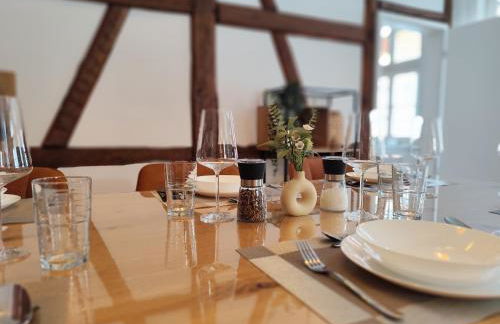 ApartZ - Celle Altstadt - bis 9 Personen Ideal für Familien und Gruppen, 3 SZ, 2 Bäder, Infrarotsauna, inklusive Parkplatz, Dachterrasse - Photo 20