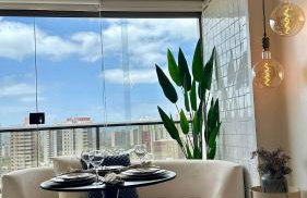 (1305) Studio Moderno e Aconchegante no Calhau - Foto 31