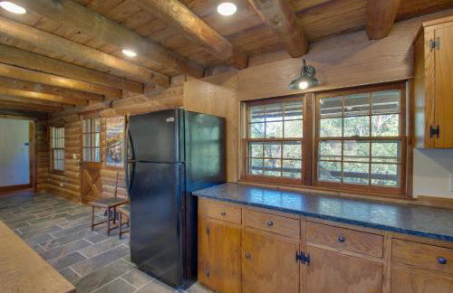 Cozy Log Cabin Getaway with Fire Pit and 3 Acres! - Photo 13