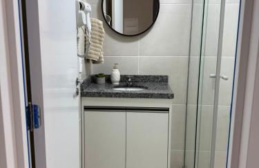 Studio aconchegante, moderno e completo - Foto 13