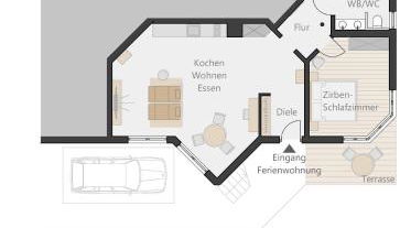 Luxus Chalet im Allgäu - Zirbenholz Schlafzimmer - Terrasse mit Bergblick - Infrarotkabine - Foto 4