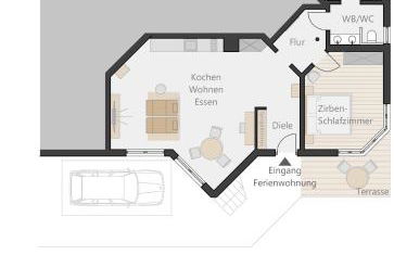 Luxus Chalet im Allgäu - Zirbenholz Schlafzimmer - Terrasse mit Bergblick - Infrarotkabine - Photo 4