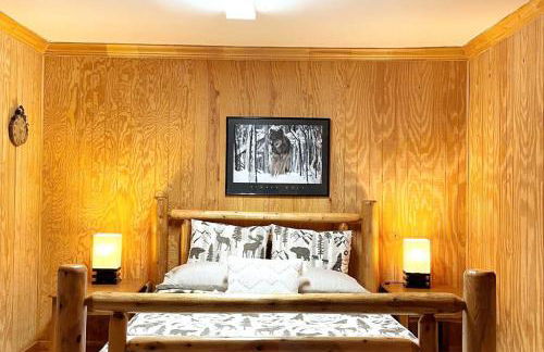 One of a Kind Rustic Log Cabin near Bryce Resort - Large Game Room - Fire Pit - Large Deck - BBQ - Foto 39