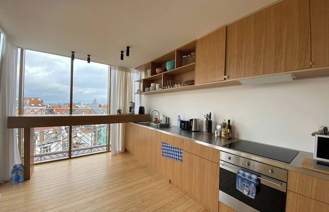 Top Floor New Duplex Stunning View In Trendy St Gilles - Foto 48