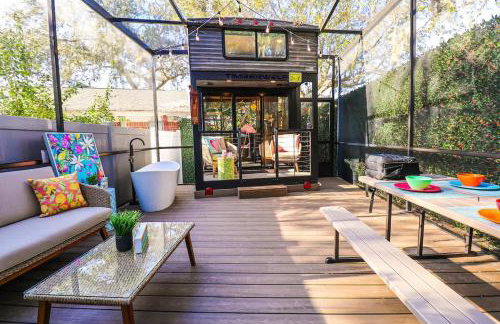 FunTropicalTinyHomeGolfCartLake - Foto 19