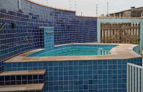 Casa com piscina , churrasqueira, Wi-Fi, em rua de Areia à 1km da praia, bairro sussegado, proíbido uso de som extremamente alto ideal para descansar - Foto 10