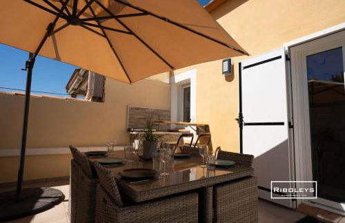 Riboleys - maison climatisée WIFI à 600m de la mer - Foto 16