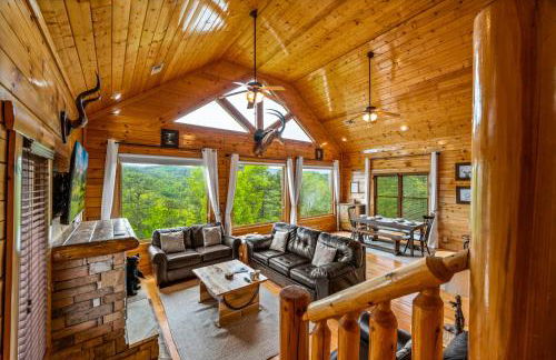 Epic Mountain Views, Hot Tub, Game Room, Sleeps 10 - Foto 16