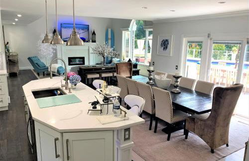 The J Luxury Villa - Southampton Poolside Retreat with Sauna - Foto 19