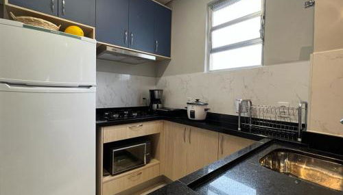 Lindo Apto Mobiliado próximo a praia em Santos - Foto 2, stove, pet friendly, toaster, minibar