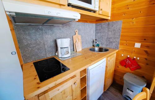 Studio rénové au pied des pistes à Pra-Loup, idéal pour 4 personnes - FR-1-165A-29 - Foto 6