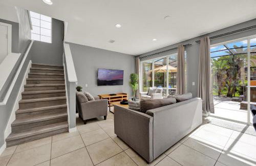 Beautiful 3 Bedroom Villa with Private Hot Tub, 10 mins to Disney! - Foto 11