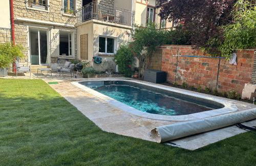 Bonheur en Seine, Piscine, Vue Seine - Foto 3