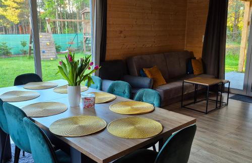 KASZUBY Oliwkowy domek Niesiołowice na Kaszubach Balia z Jacuzzi Jeziora lasy - Foto 6