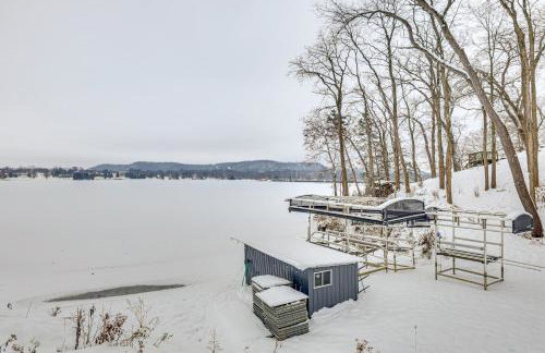 Hot Tub, Dock and Sauna! Lake Wisconsin Retreat - Foto 41