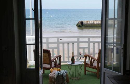 Évasion vue mer pontons du D-Day, quai Arromanches - Foto 9