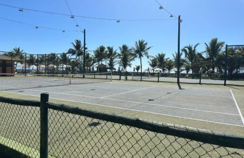 Flat Guarajuba 4 quartos térreo à Beira Mar - pé na areia - governança com arrumadeira e Wi Fi inclusos - Foto 52