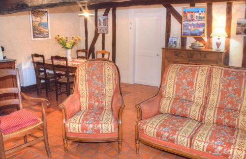 Gîte champêtre pour 5 pers avec terrasse près des châteaux, animaux admis - FR-1-491-345 - Foto 7