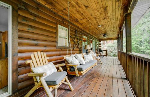 Peaceful Smoky Mountain Cabin with Deck and Fire Pit! - Foto 22